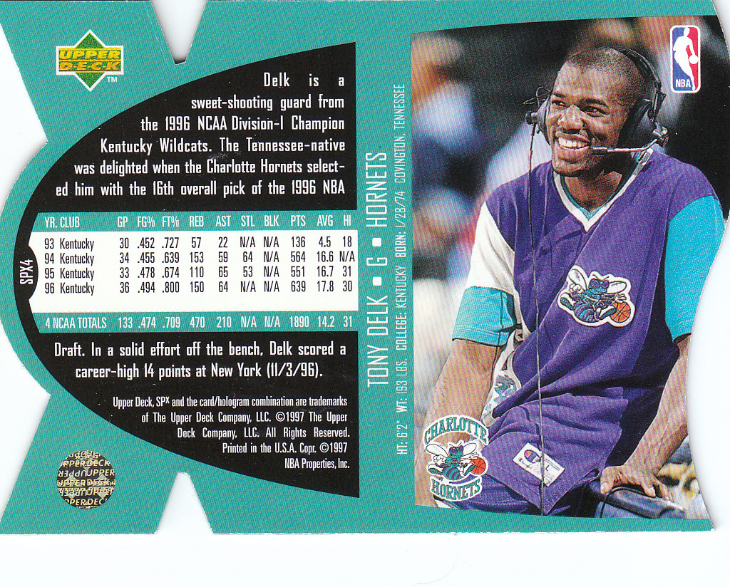 1997 SPX (Upper Deck) Basketball - Picture 99 of 105