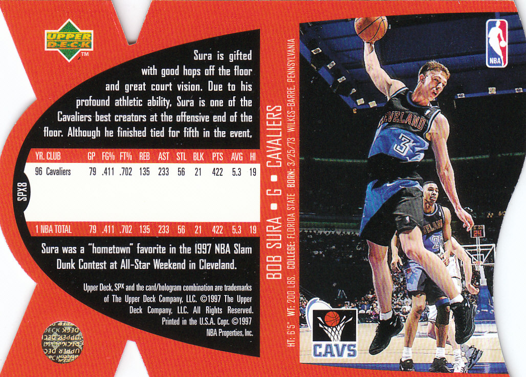 1997 SPX (Upper Deck) Basketball - Picture 95 of 105