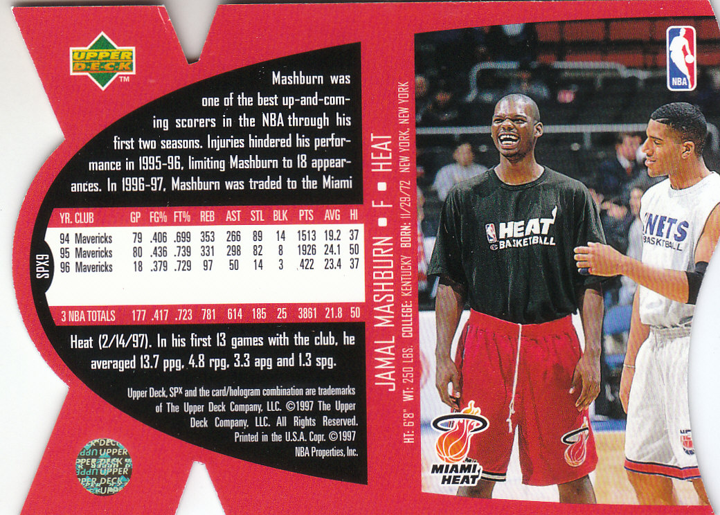 1997 SPX (Upper Deck) Basketball - Picture 93 of 105