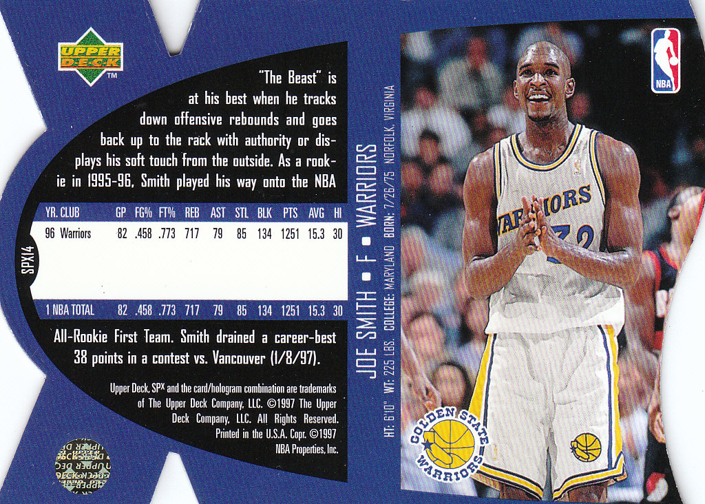 1997 SPX (Upper Deck) Basketball - Picture 83 of 105