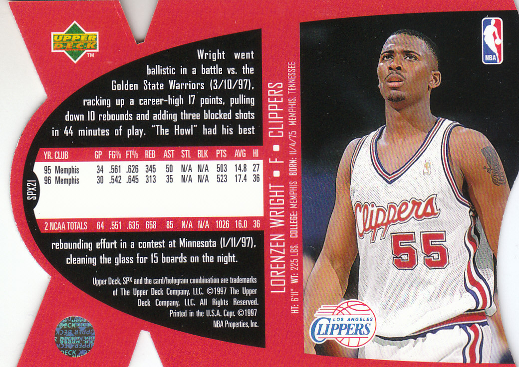 1997 SPX (Upper Deck) Basketball - Picture 69 of 105