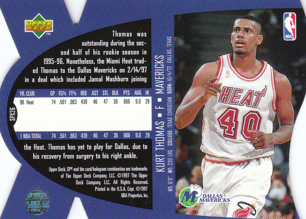 1997 SPX (Upper Deck) Basketball - Picture 65 of 105