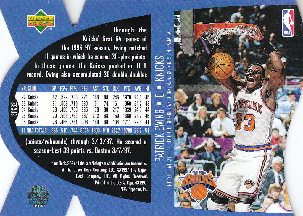 1997 SPX (Upper Deck) Basketball - Picture 55 of 105