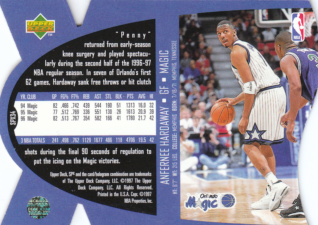 1997 SPX (Upper Deck) Basketball - Picture 51 of 105