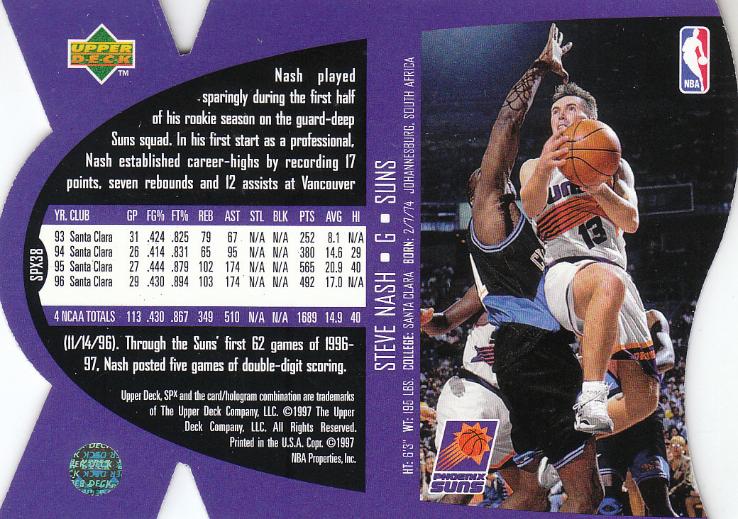 1997 SPX (Upper Deck) Basketball - Picture 43 of 105