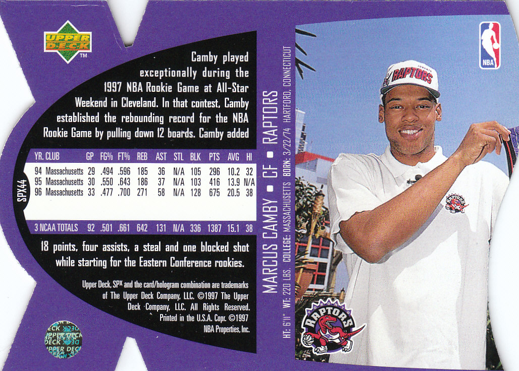 1997 SPX (Upper Deck) Basketball - Picture 35 of 105