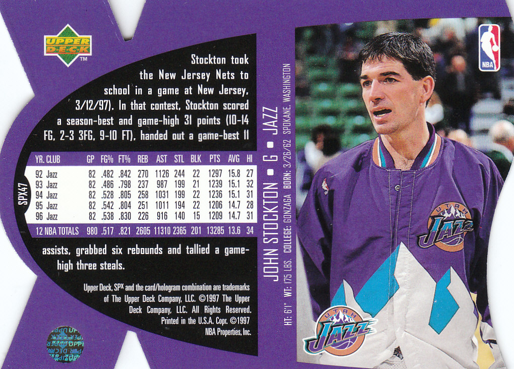 1997 SPX (Upper Deck) Basketball - Picture 29 of 105