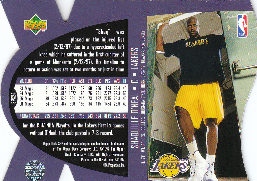 1997 SPX (Upper Deck) Basketball - Picture 11 of 105