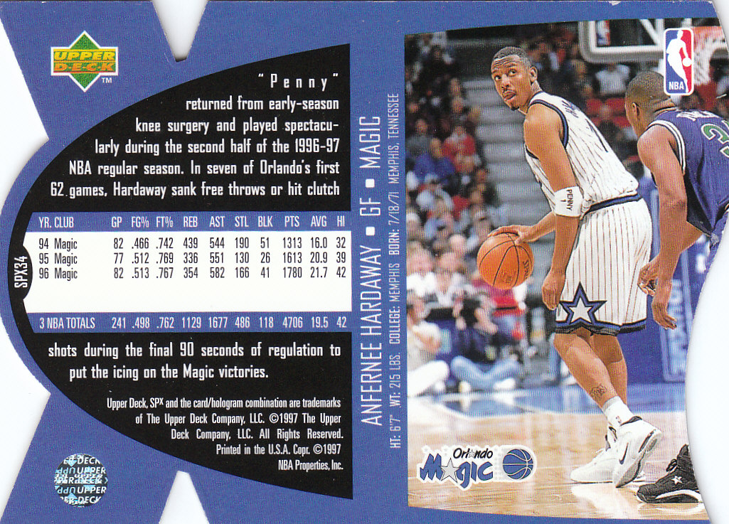 1997 SPX (Upper Deck) Basketball - Picture 7 of 105
