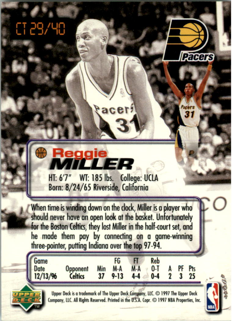 1997 Upper Deck Nestle Crunch Time Basketball Card Pick | eBay