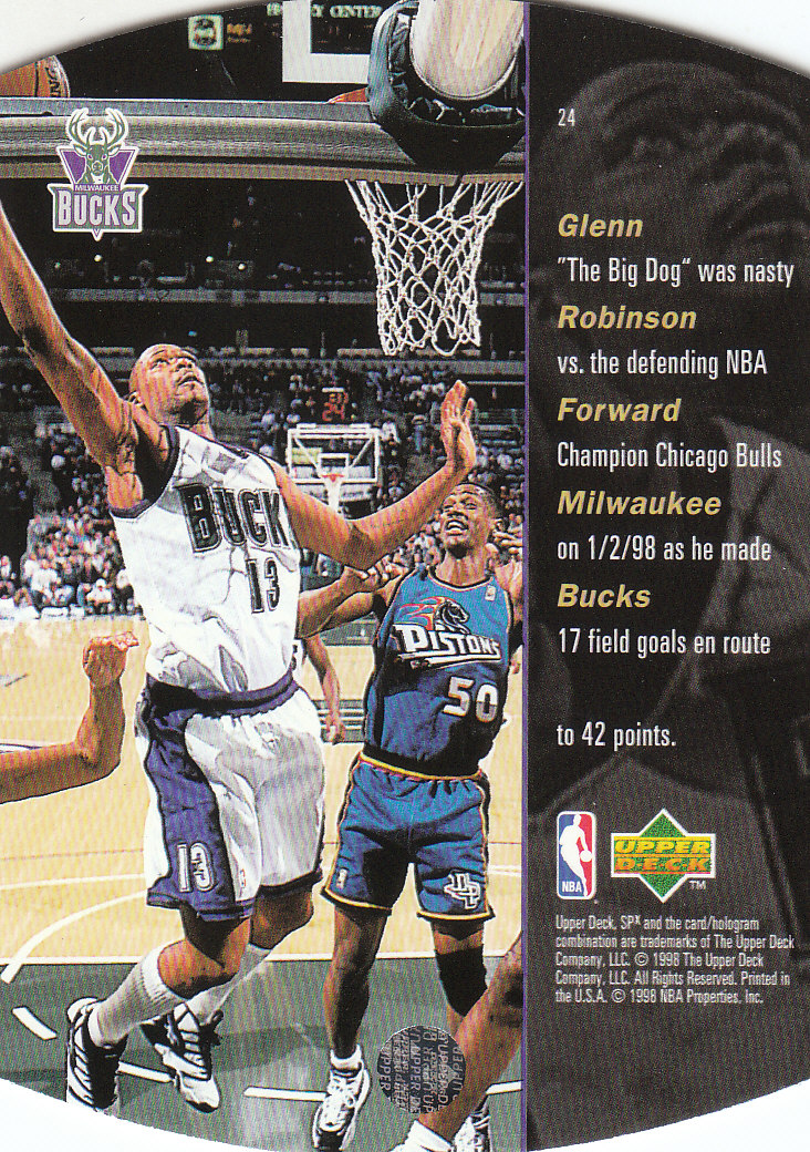 1997/1998 SPX (Upper Deck) Basketball - Bild 84 von 123