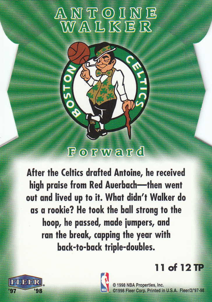 1997/1998 Fleer Basketball Part 3 Insert Cards - Picture 190 of 194