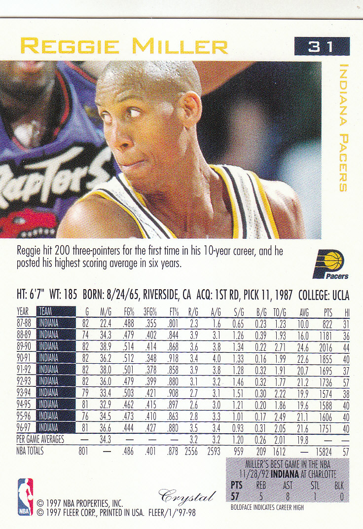 1997/1998 Fleer Basketball Part 2 Parallel Cards - Picture 15 of 107