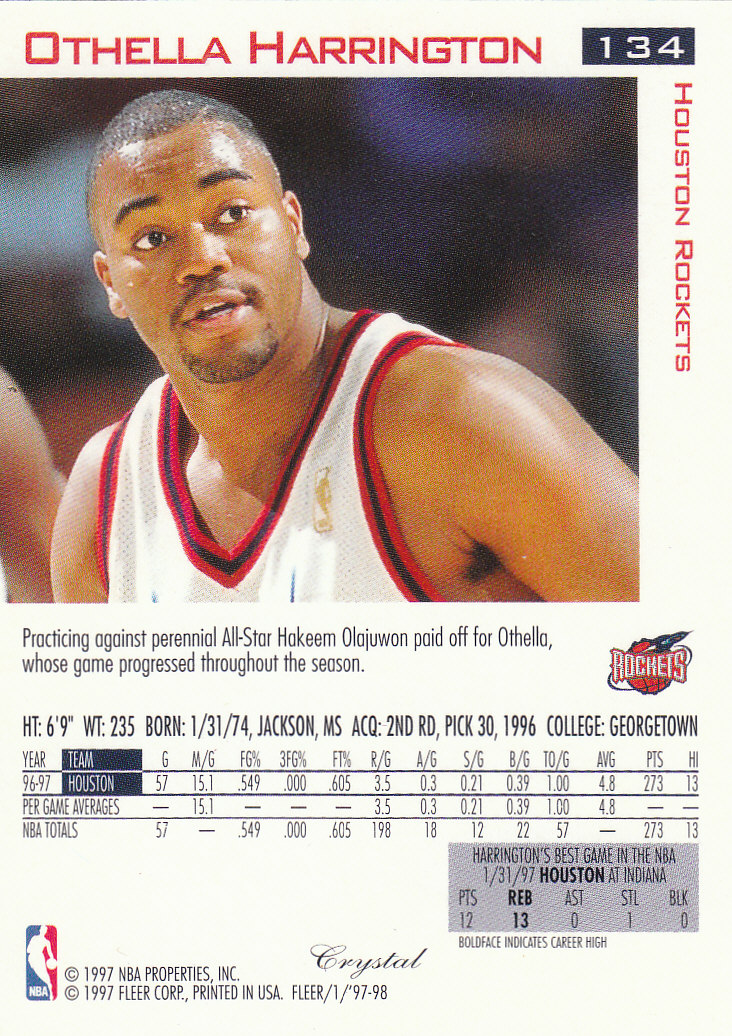 1997/1998 Fleer Basketball Part 2 Parallel Cards - Picture 65 of 107