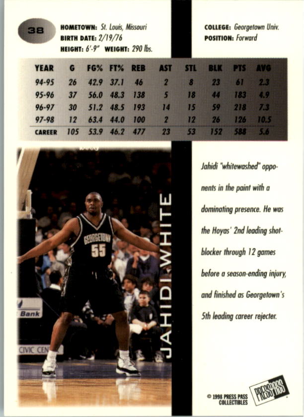 1998 Press Pass Basketball Card Pick (Gold Foil) - Picture 73 of 87