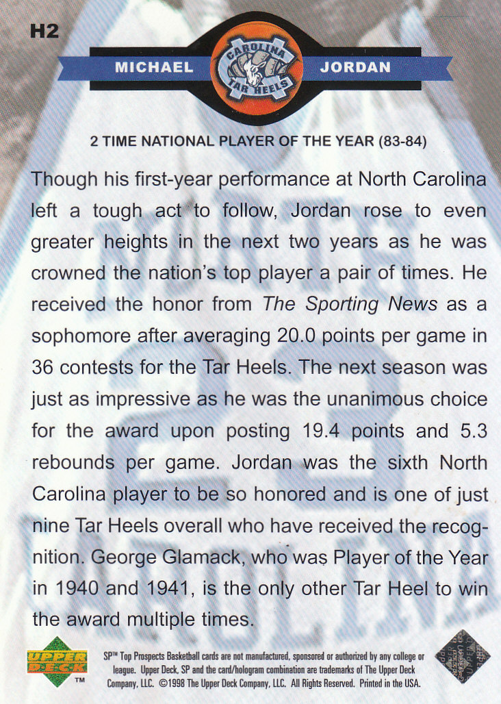 1998 SP Top Prospects (Upper Deck) Basketball - Picture 13 of 47