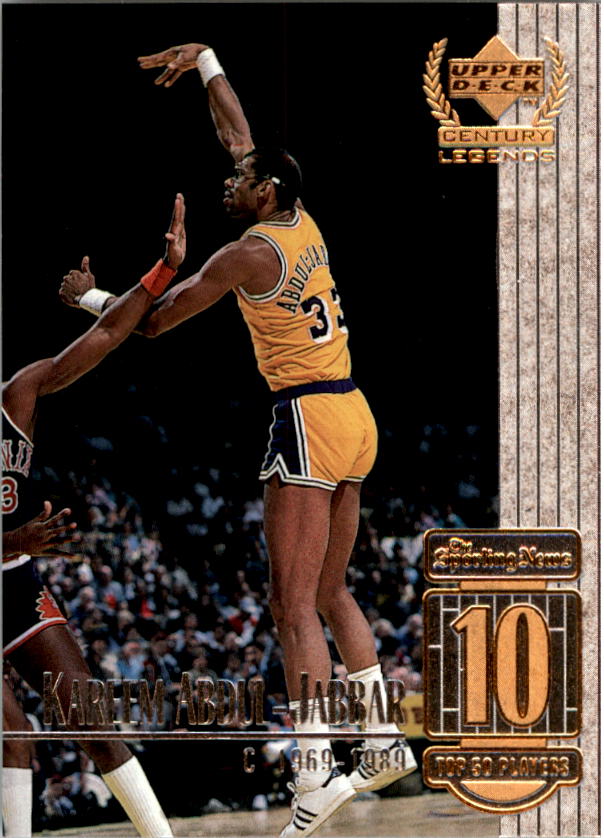 1999 Upper Deck Century Legends Basketball Card Pick - Picture 16 of 156