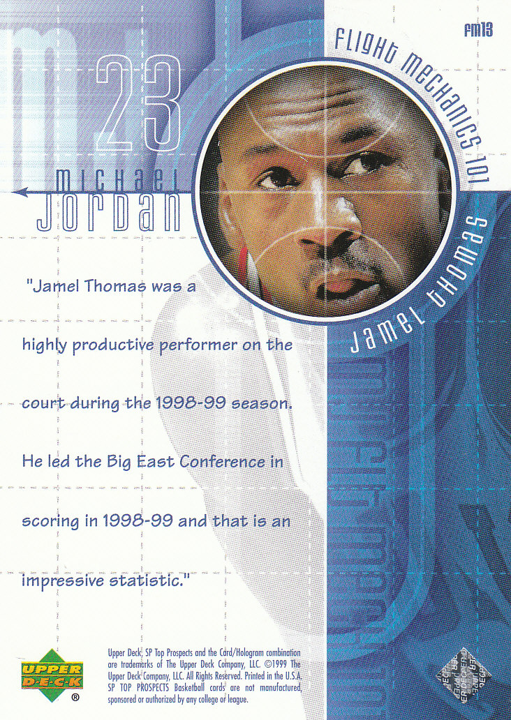 1999 SP Top Prospects (Upper Deck) Basketball - Picture 65 of 71