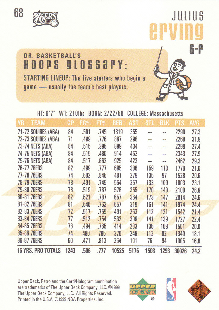 1999/2000 Retro (Upper Deck) Basketball - Picture 121 of 224