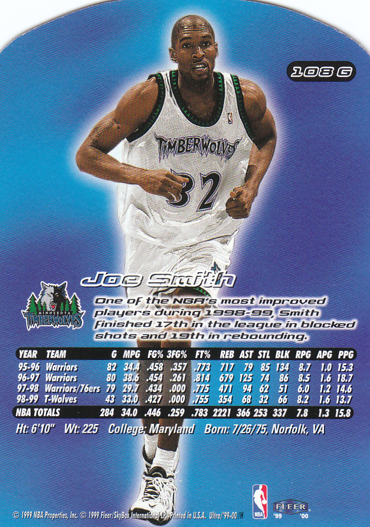 1999/2000 Ultra (Fleer) Basketball Part 2 Parallel and Insert Cards - Picture 115 of 151