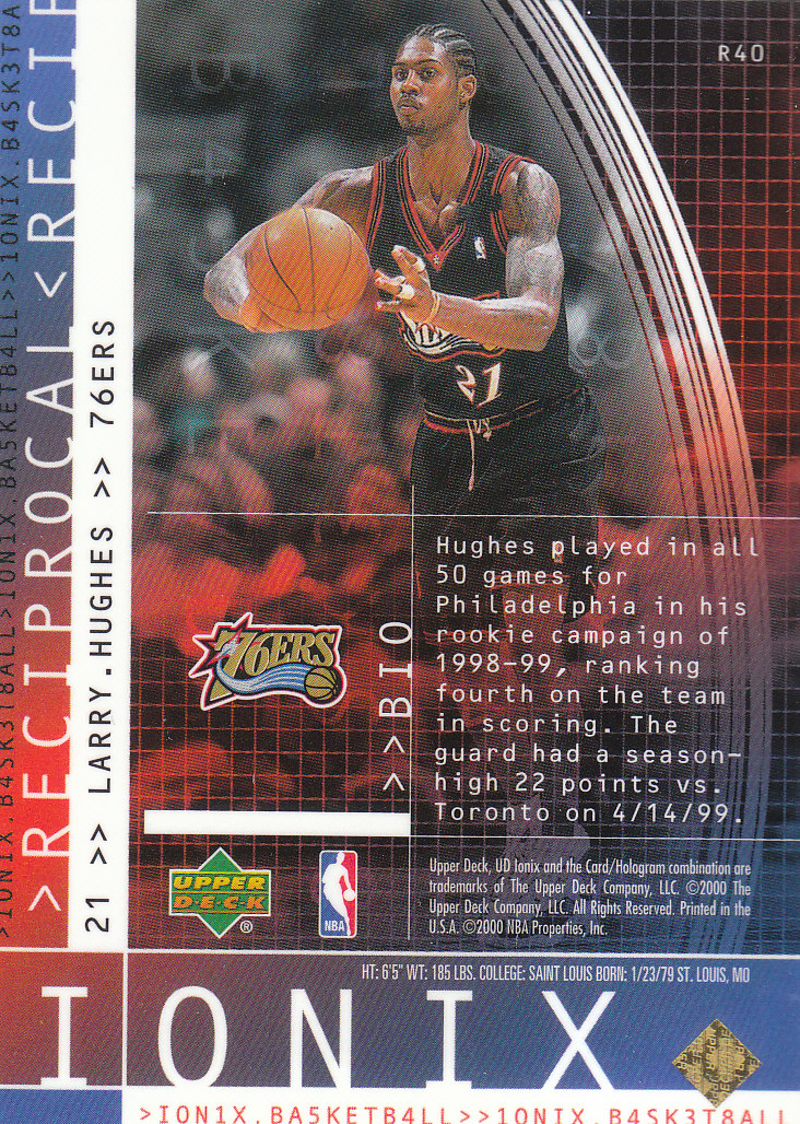 1999/2000 Ionix (Upper Deck) Basketball - Picture 85 of 87