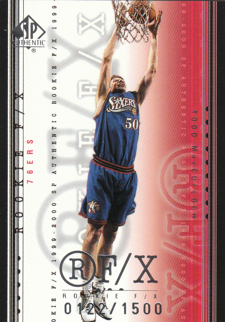 1999/2000 SP Authentic (Upper Deck) Basketball - Picture 44 of 201