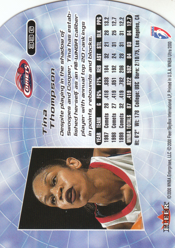 2000 Ultra WNBA Basketball Part 2 Autograph, Insert and Parallel Cards - Picture 47 of 172