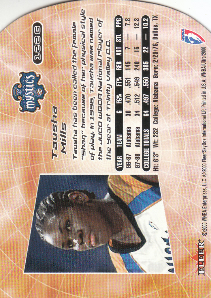 2000 Ultra WNBA Basketball Part 2 Autograph, Insert and Parallel Cards - Picture 139 of 172