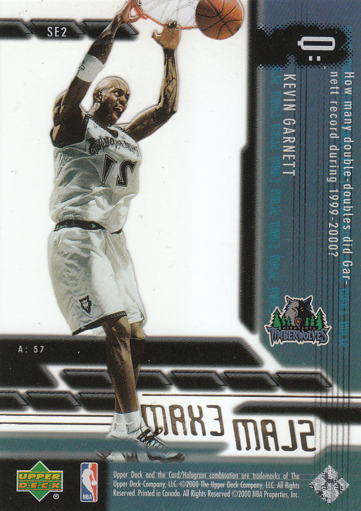 2000/2001 Slam (Upper Deck) Basketball - Picture 116 of 120