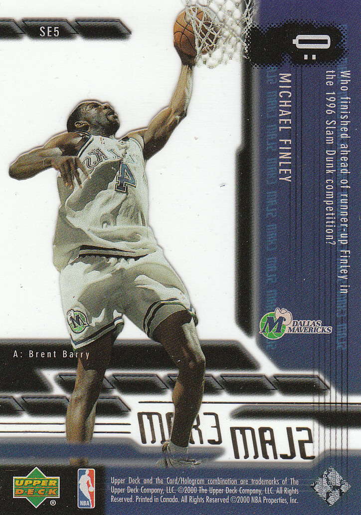 2000/2001 Slam (Upper Deck) Basketball - Picture 118 of 120