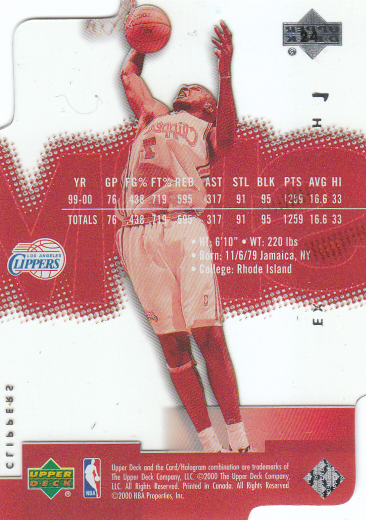 2000/2001 Slam (Upper Deck) Basketball - Picture 104 of 120