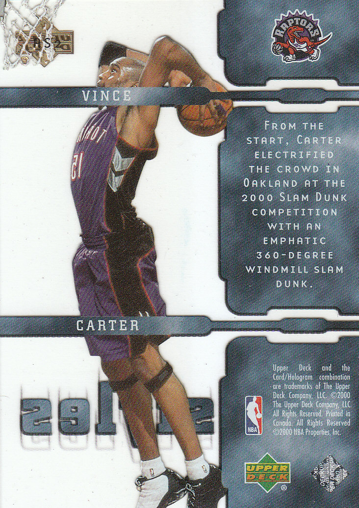 2000/2001 Slam (Upper Deck) Basketball - Picture 100 of 120