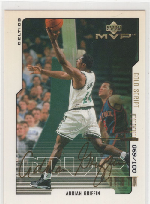 2000-01 Upper Deck MVP Gold Script /100 Complete Your Set