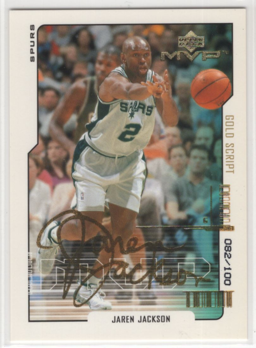 2000-01 Upper Deck MVP Gold Script /100 Complete Your Set