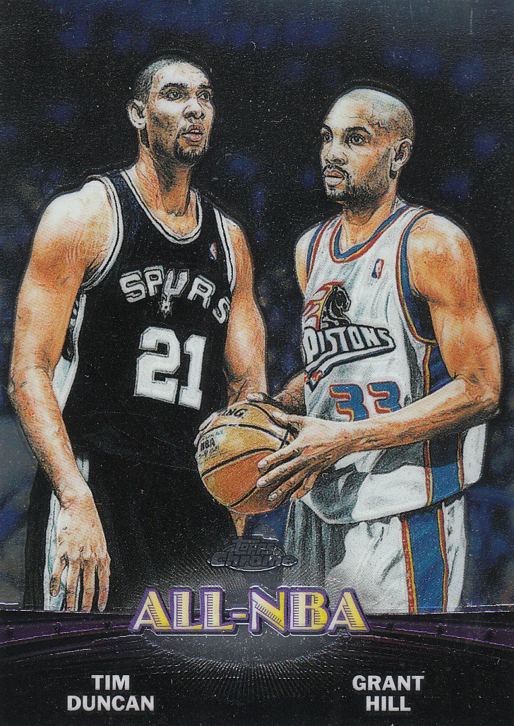 2000/2001 Topps Chrome Basketball Part 3 Insert Cards - Picture 20 of 86