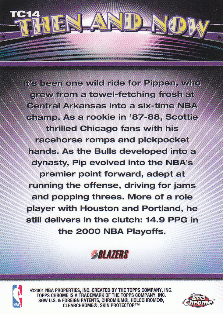 2000/2001 Topps Chrome Basketball Part 3 Insert Cards - Picture 25 of 86