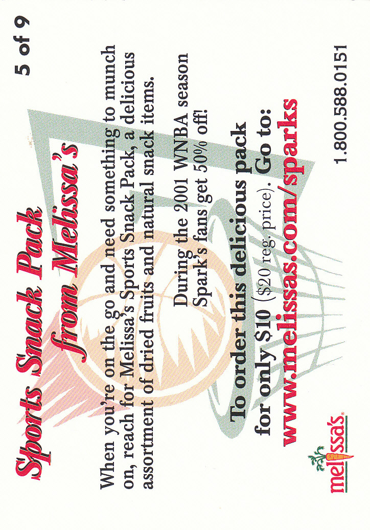 2001 Fleer WNBA Basketball - Bild 283 von 289