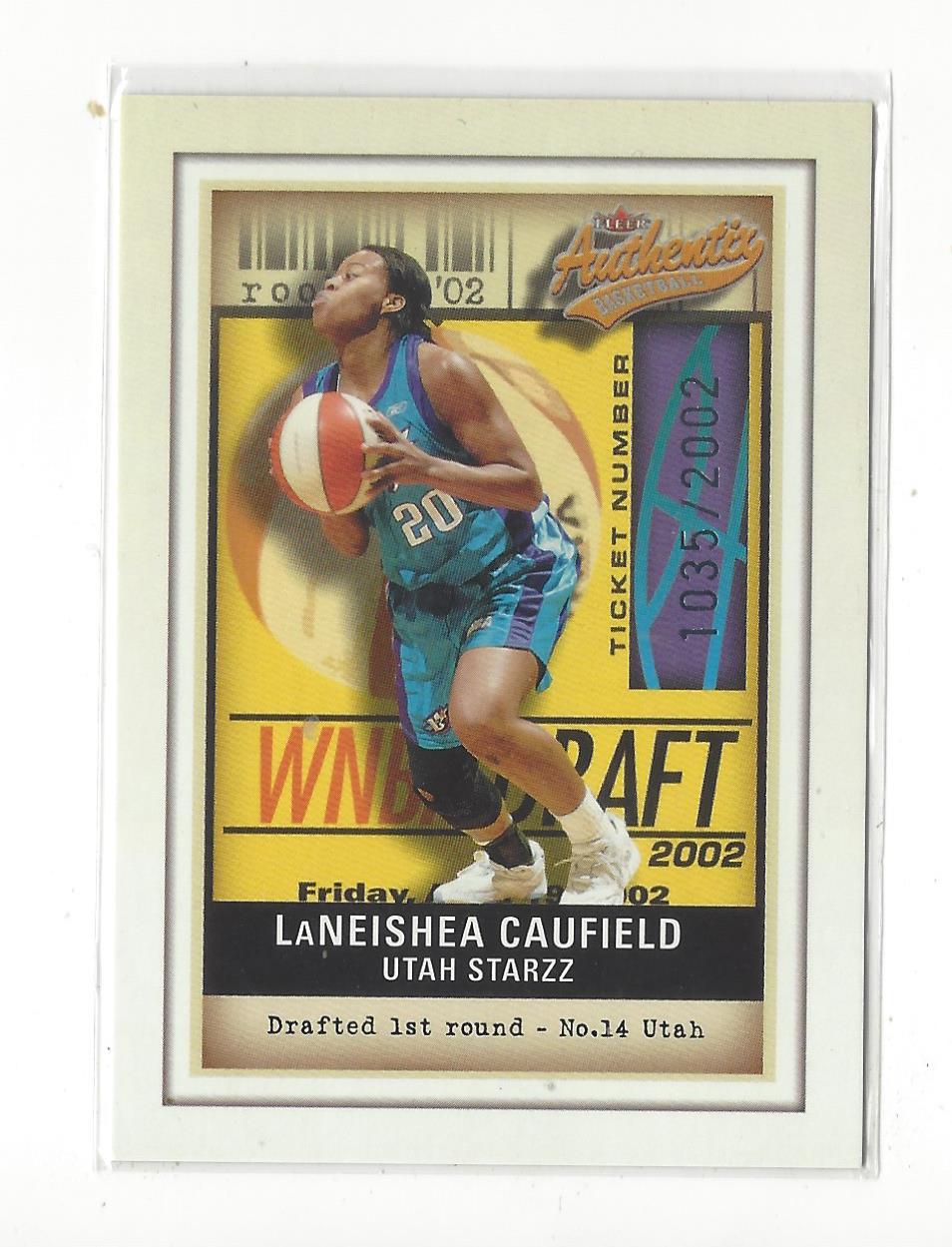2002 Fleer Authentix WNBA Basketball Rookie Singles RC xxxx/2002 - You  Choose | eBay