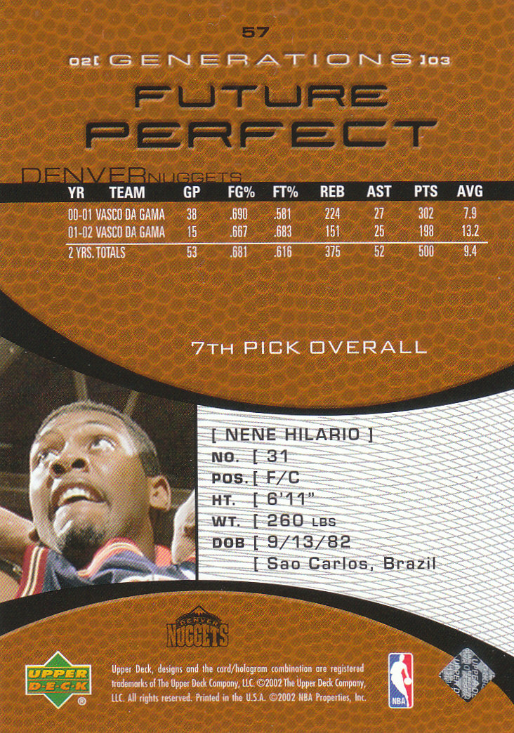 2002/2003 Generations (Upper Deck) Basketball - Picture 245 of 345