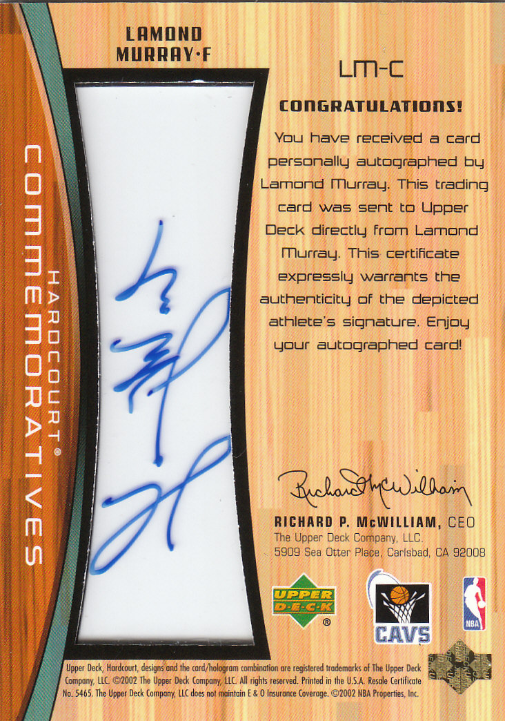2002/2003 Hardcourt (Upper Deck) Basketball - Picture 237 of 239