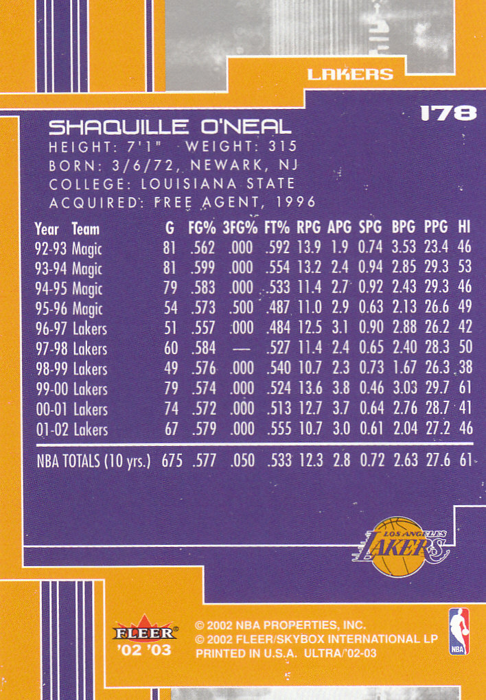2002/2003 Ultra (Fleer) Basketball - Picture 133 of 161