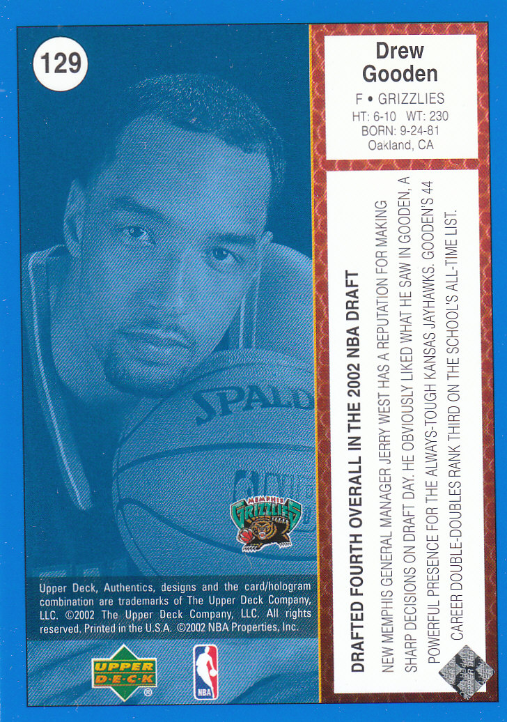 2002/2003 Authentics (Upper Deck) Basketball - Picture 136 of 374