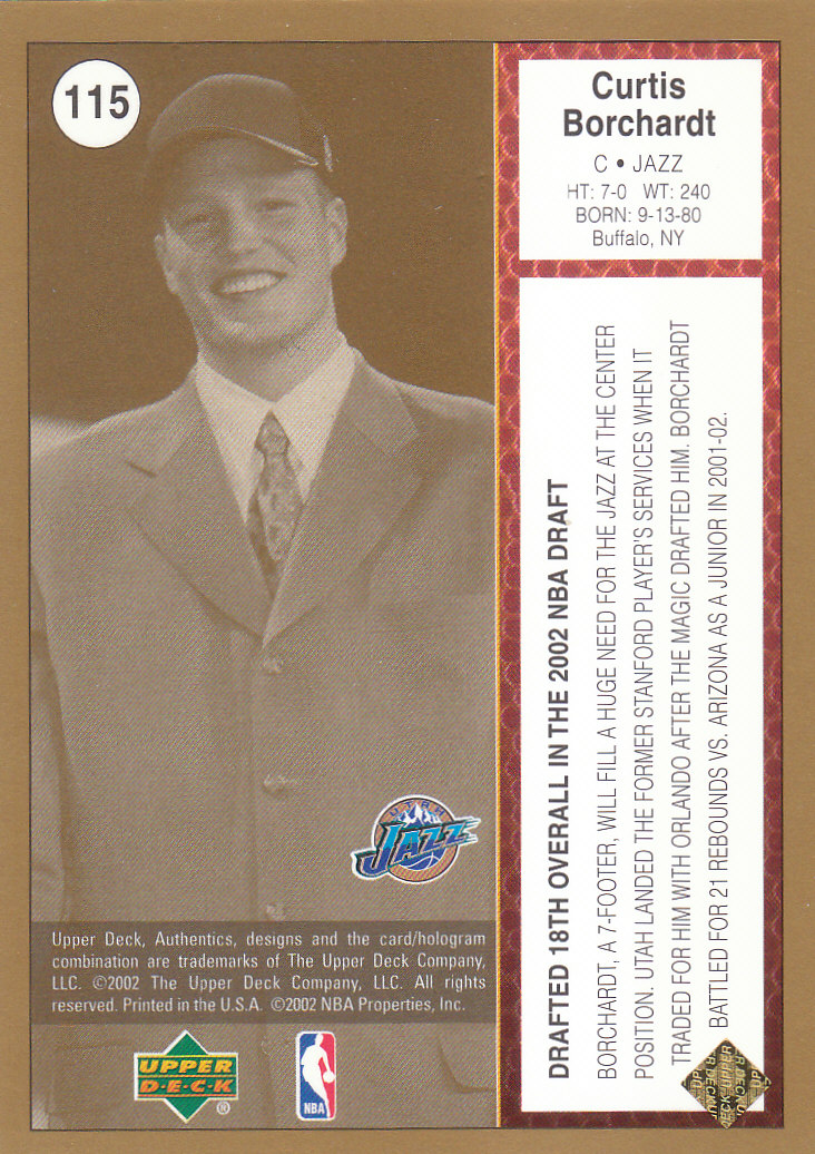 2002/2003 Authentics (Upper Deck) Basketball - Picture 37 of 374