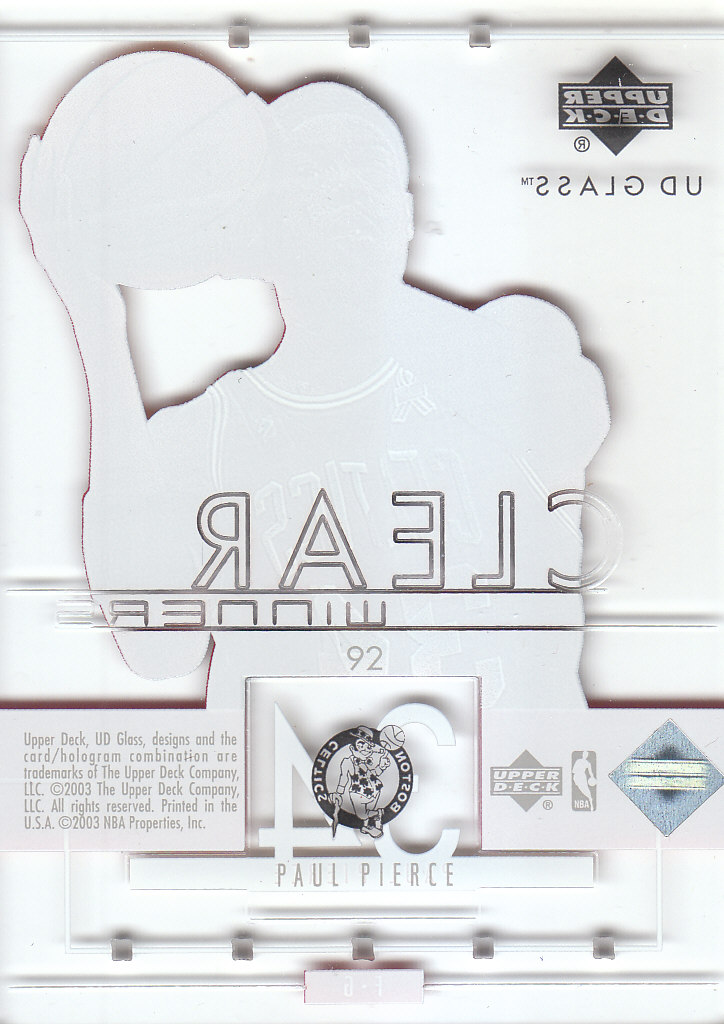 2002/2003 Glass (Upper Deck) Basketball - Picture 25 of 205