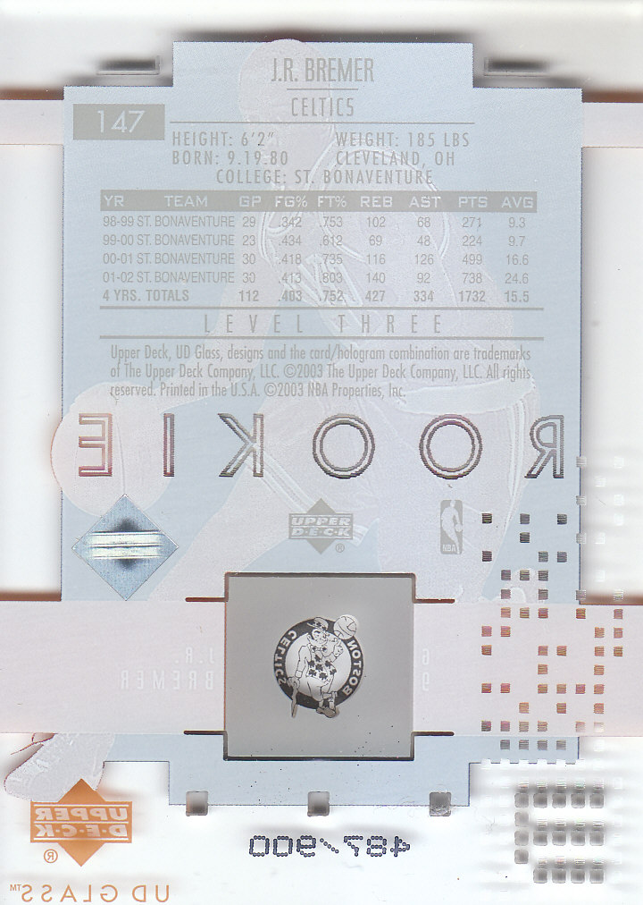 2002/2003 Glass (Upper Deck) Basketball - Picture 11 of 205