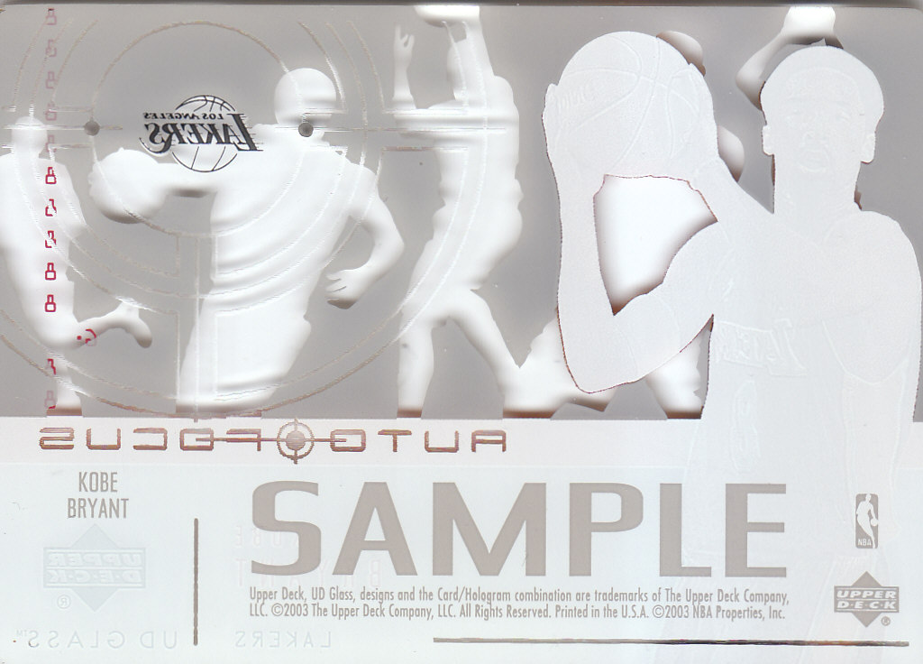 2002/2003 Glass (Upper Deck) Basketball - Picture 3 of 205