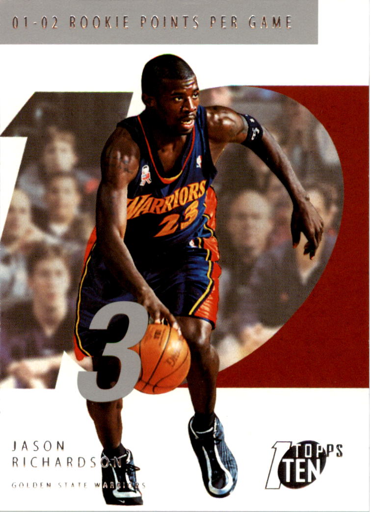 2002-03 Topps Ten Basketball Card Pick - Picture 181 of 209