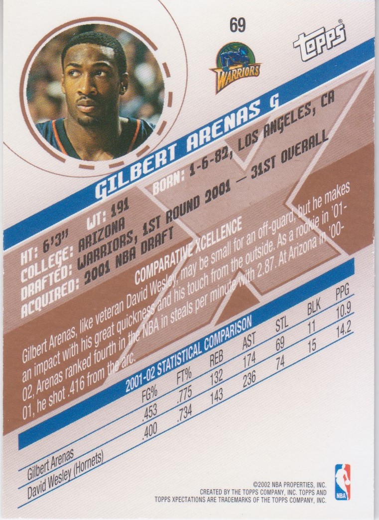 2002/2003 Xpectations (Topps) Basketball - Picture 31 of 36