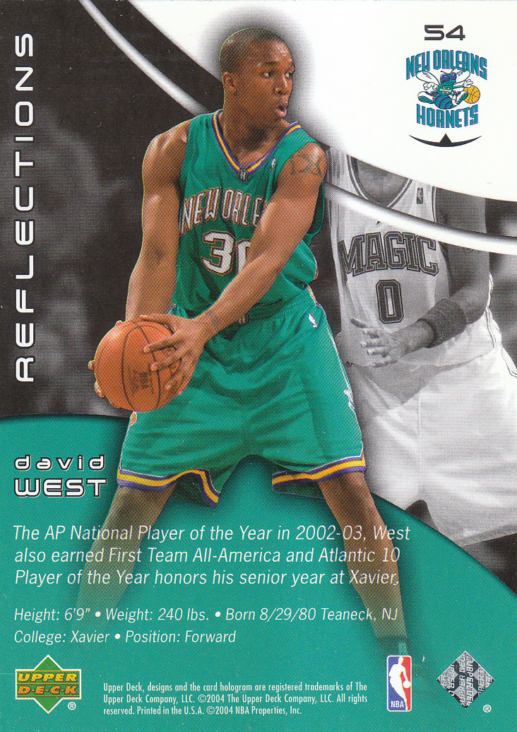 2003/2004 Triple Dimensions Reflections (Upper Deck) Basketball - Picture 103 of 207