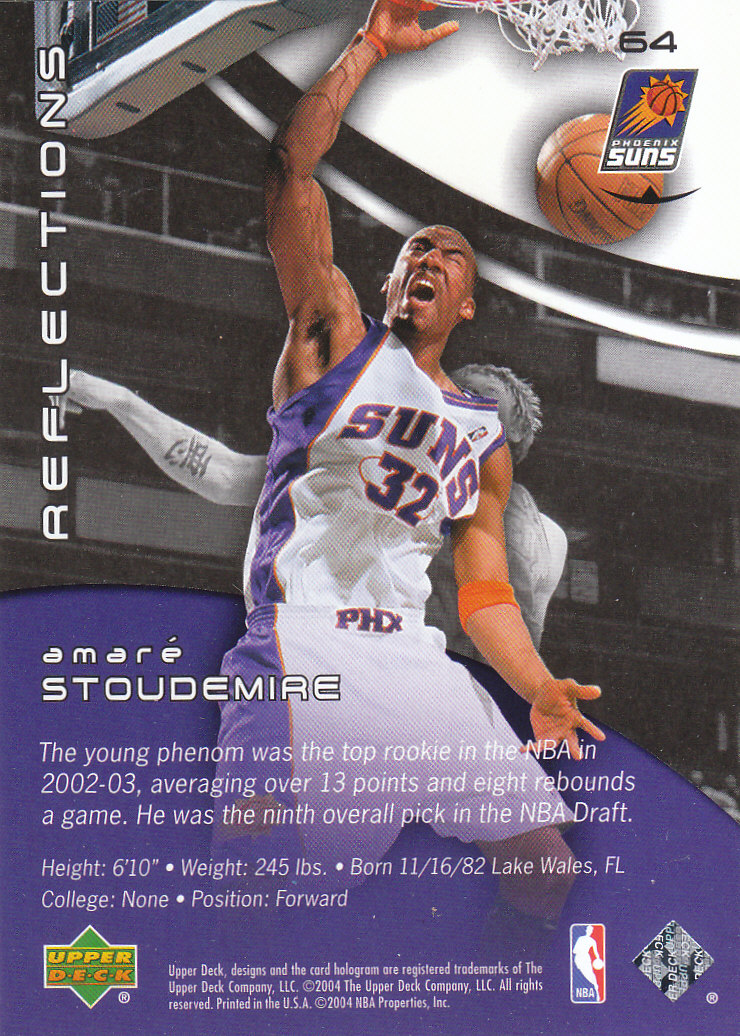 2003/2004 Triple Dimensions Reflections (Upper Deck) Basketball - Picture 123 of 207